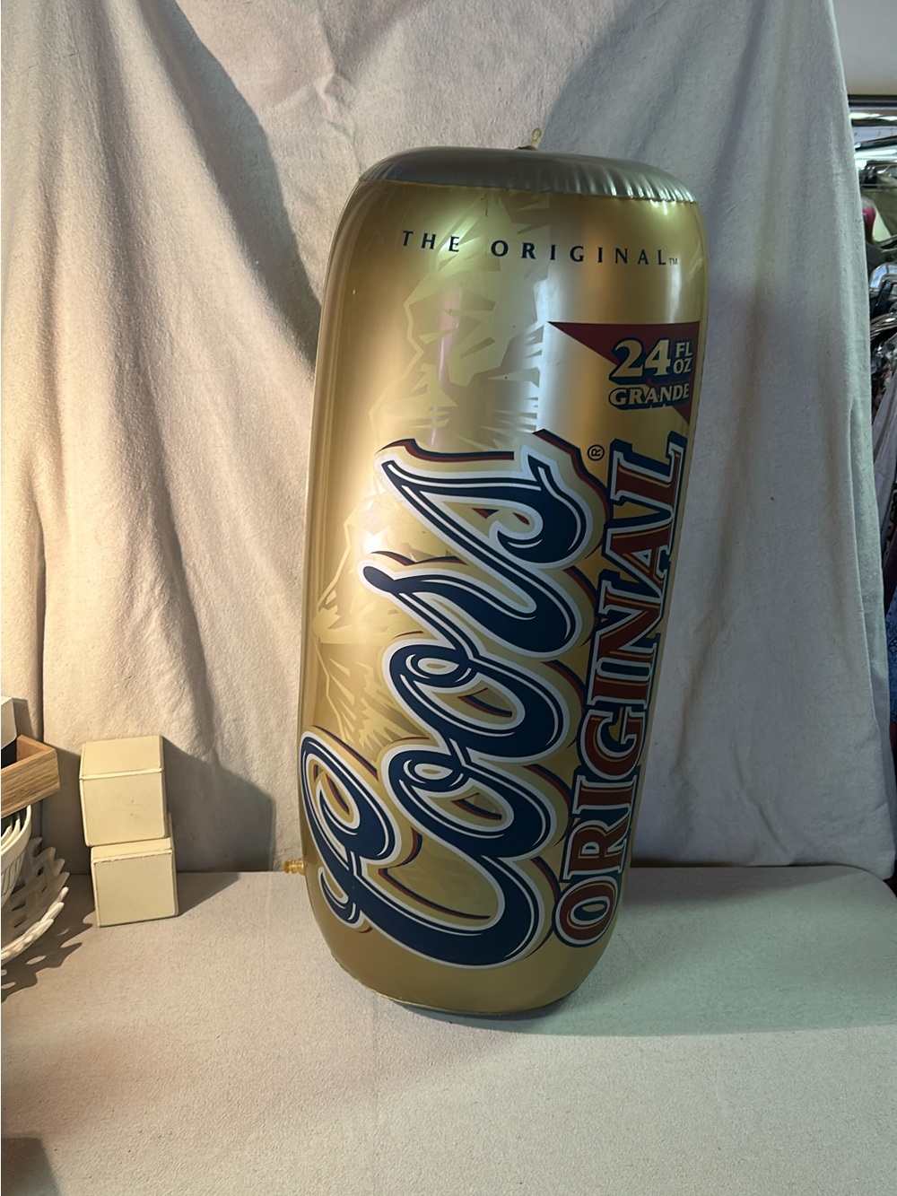Coors Original Inflatable Super Bowl Inflatable Beer Can. Rare